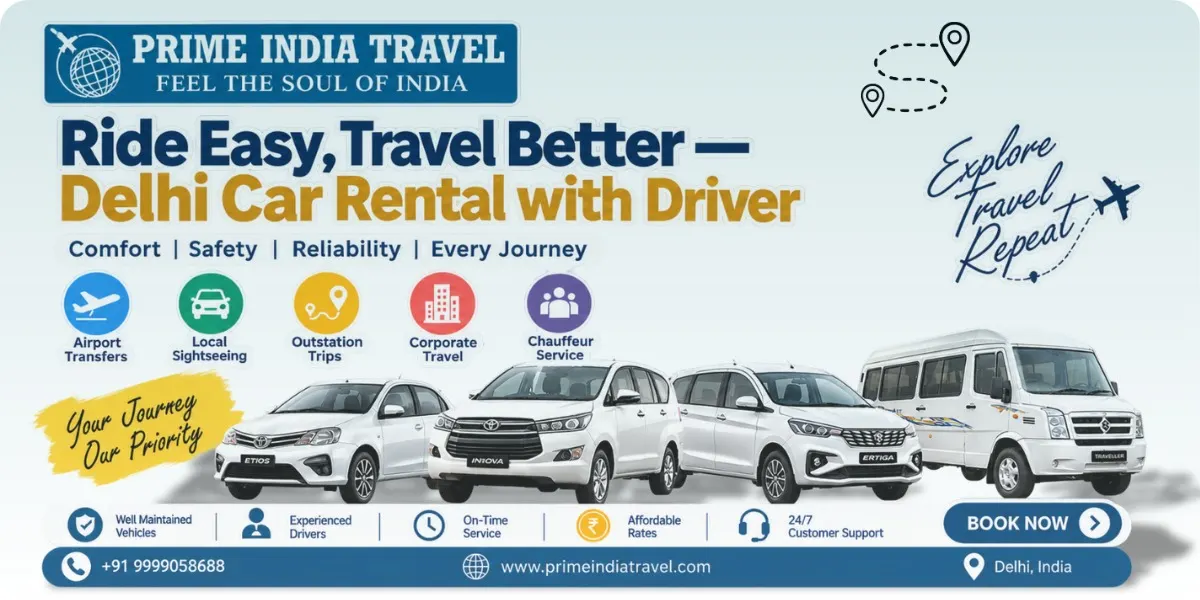Choose A Trusted Travel Agency In Delhi and Car Rental